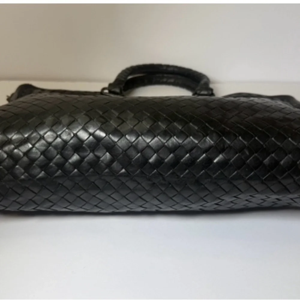 Authentic Bottega Veneta Woven Leather Bag